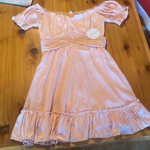 Pink petal pup dress